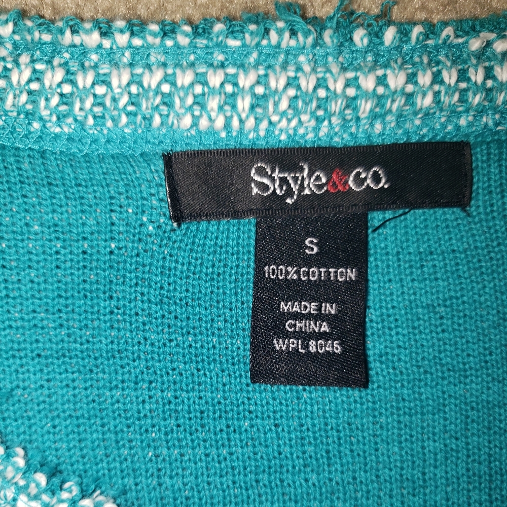 Style & Co Tweed Style Cardigan or Jacket - Picture 2 of 6